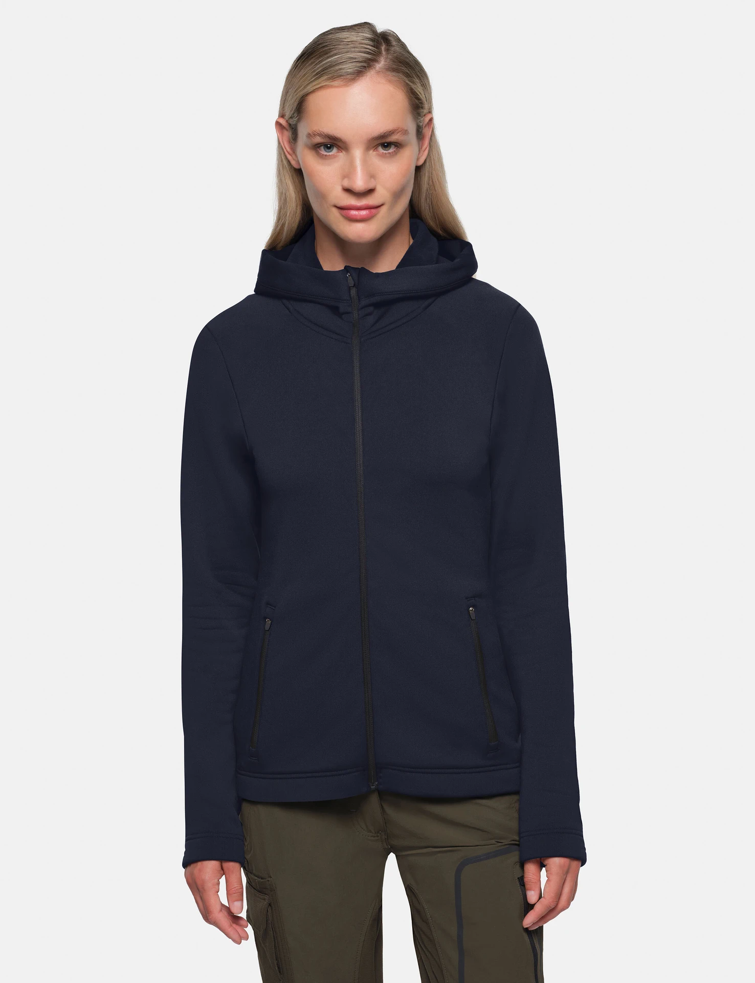 hakro-273-damen-kapuzen-tecjacke-eco-tinte-model-0 HAKRO Damen Kapuzen-Tecjacke 273 ECO