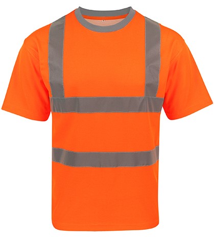 Korntex Heavy Duty Polycotton Hi-Vis T-Shirt Barcelona