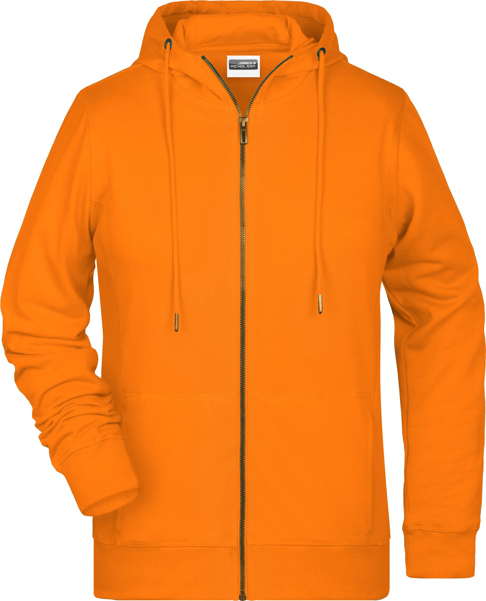 James & Nicholson Ladies Zip-Hoody