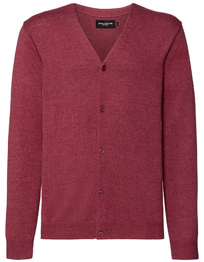 Russell Men's V-Neck Knitted Cardigan Russell Men's V-Neck Knitted Cardigan