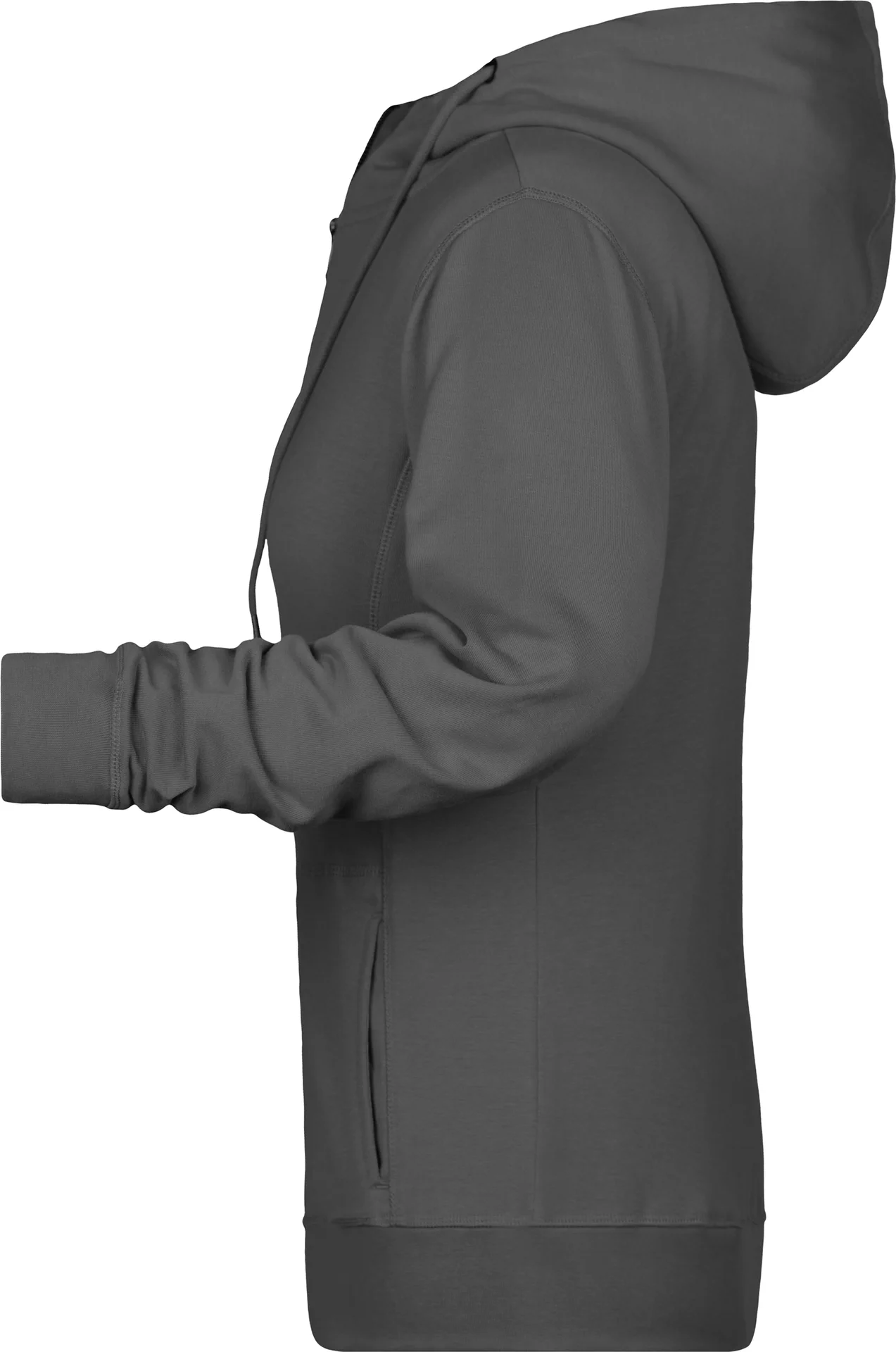James & Nicholson Ladies Zip-Hoody