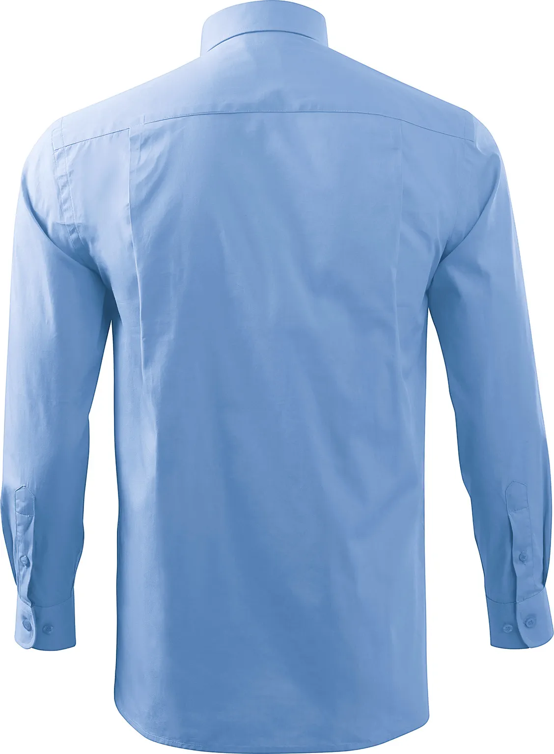 malfini-209-style-ls-hemd-herren-himmelblau-back-5 MALFINI Hemd Style LS 209