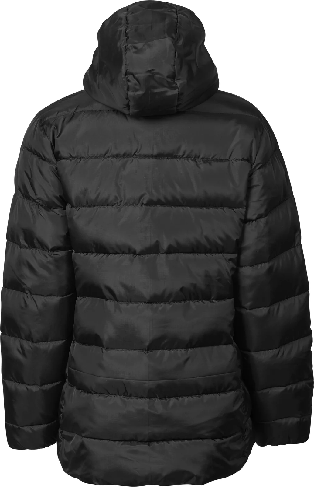 tee-jays-9647-womens-lite-hooded-jacket-black-back-3 Tee Jays Women's Lite Hooded Jacket
