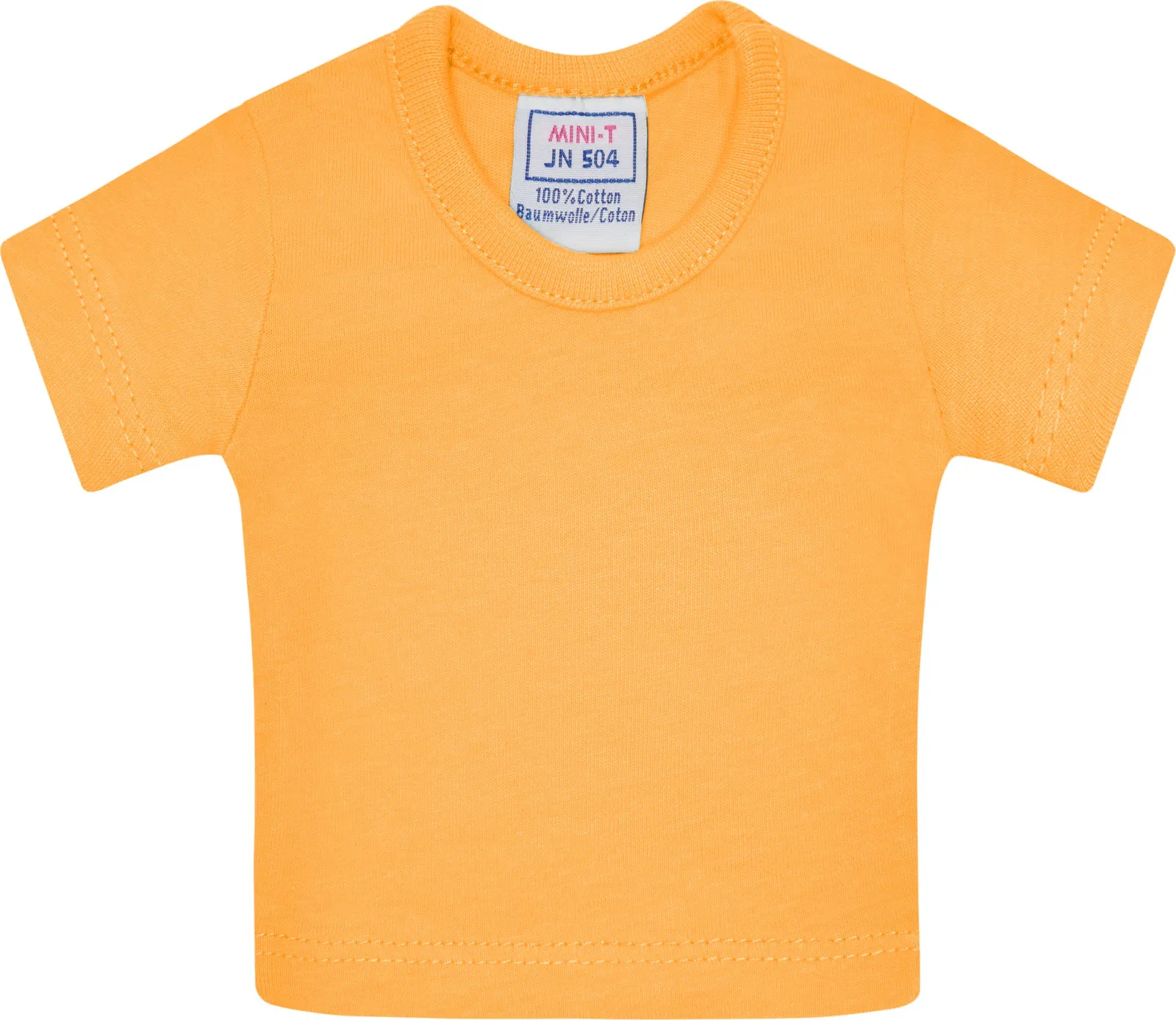 jn504-mini-t-shirt-orange-front-3 James & Nicholson Mini-T