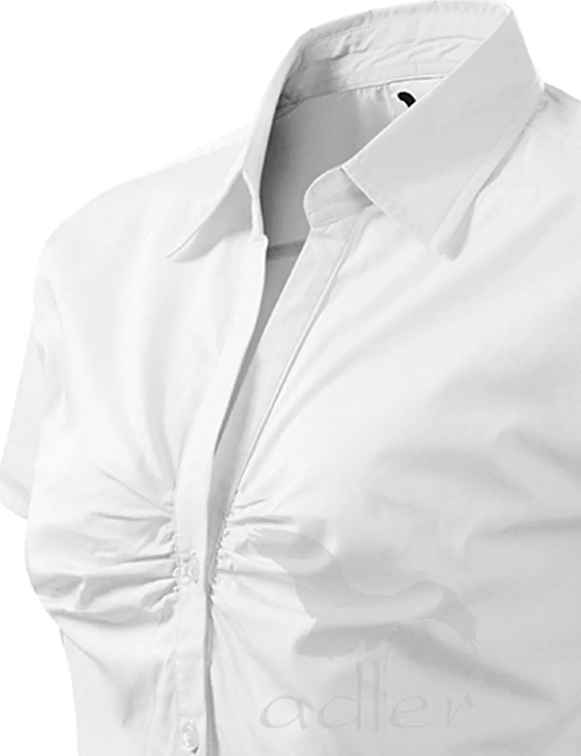 malfini-214-chic-hemd-damen-weiss-right-6 MALFINI Hemd Damen Chic 214