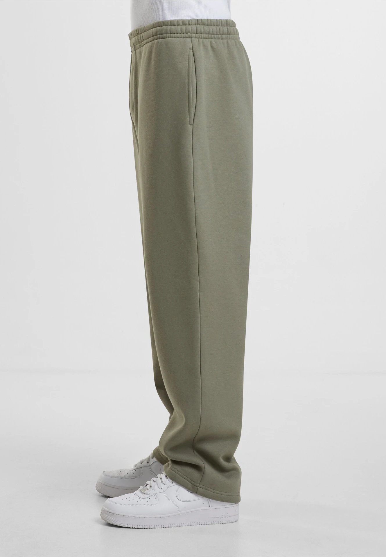 Build Your Brand Fluffy Track Sweatpants