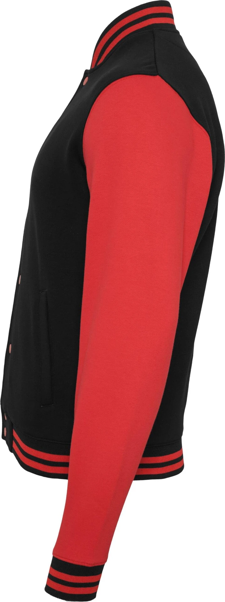 Build Your Brand Sweat College Jacket