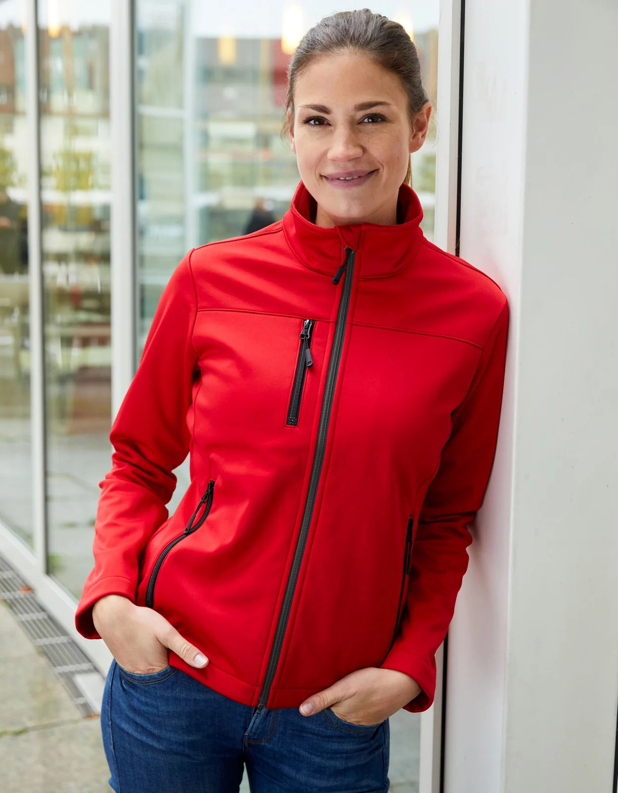 James & Nicholson Ladies Softshell Jacket