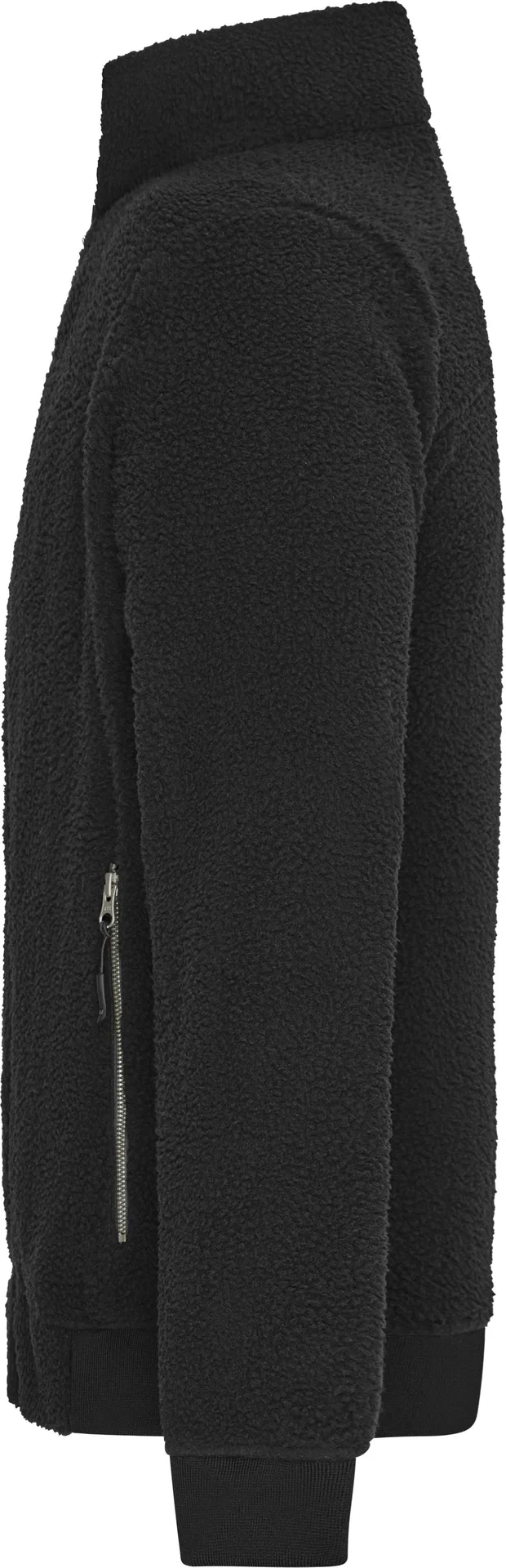 jn1862-sherpa-jacket-black-left-4 James & Nicholson Sherpa Jacket