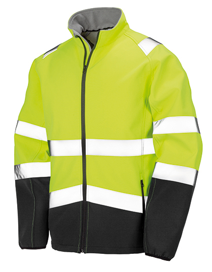 Result Printable Safety Softshell Jacket