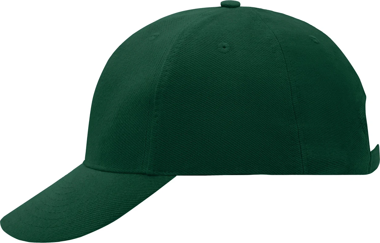 daiber-mb6128-6-panel-raver-cap-laminated-darkgreen-left-4 daiber 6-Panel Raver Cap Laminated