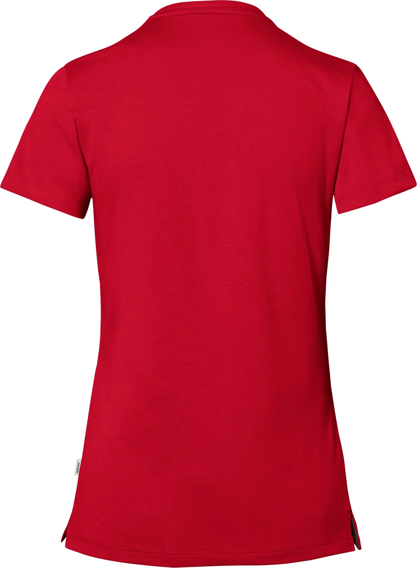hakro-169-cotton-tec-damen-v-shirt-rot-3 HAKRO Damen-V-Shirt 169 Cotton-Tec