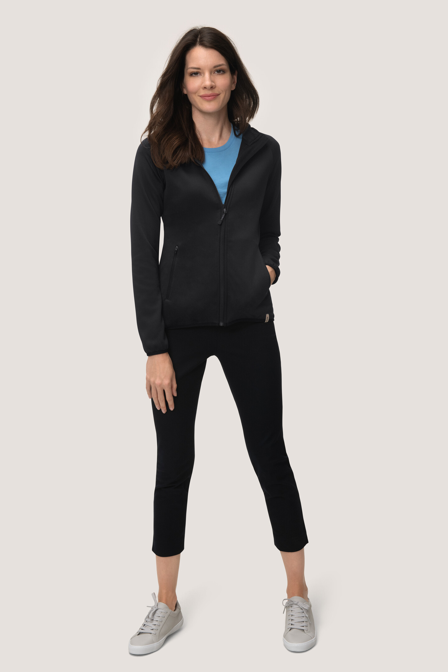 HAKRO Damen-Kapuzen-Jacke 263 Florida HAKRO Damen-Kapuzen-Jacke 263 Florida