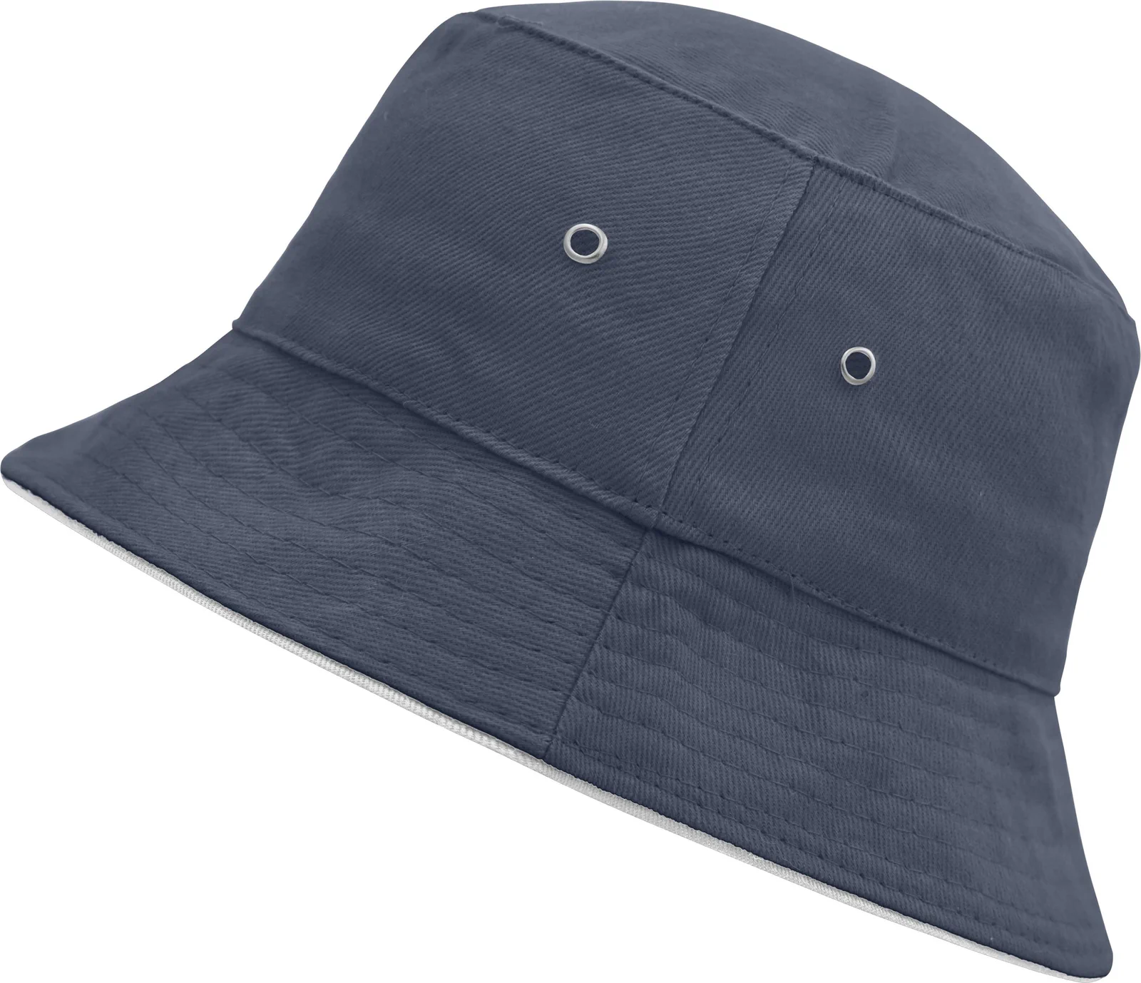 daiber-mb012-fisherman-piping-hat-navy-white-left-4 myrtle beach Fisherman Piping Hat