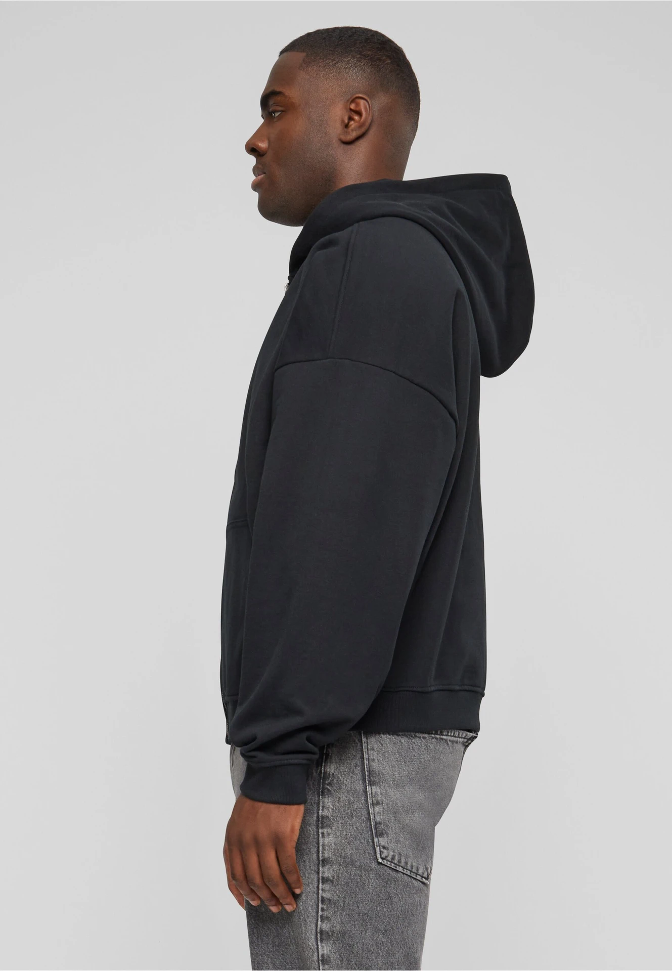 Build Your Brand 90s Zip Hoody