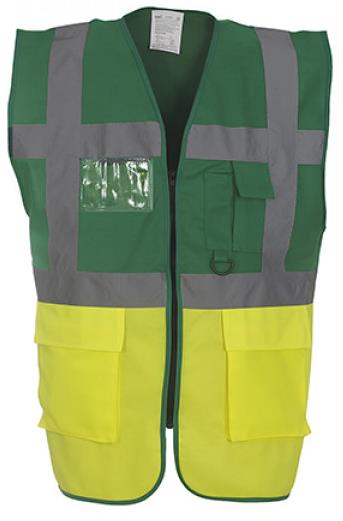 paramedic green/hi-vis yellow