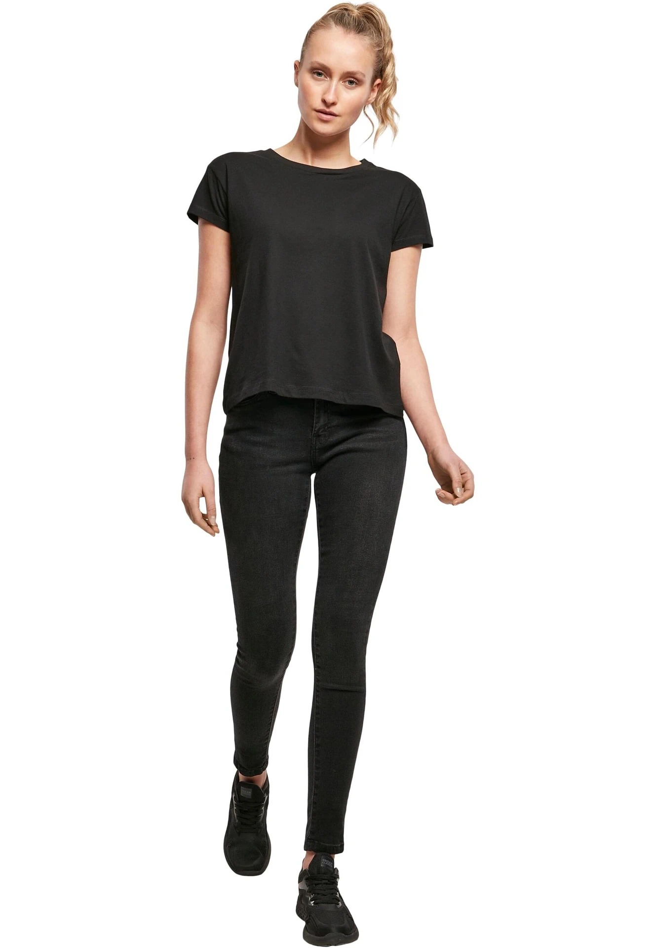 Build Your Brand Ladies Box Tee