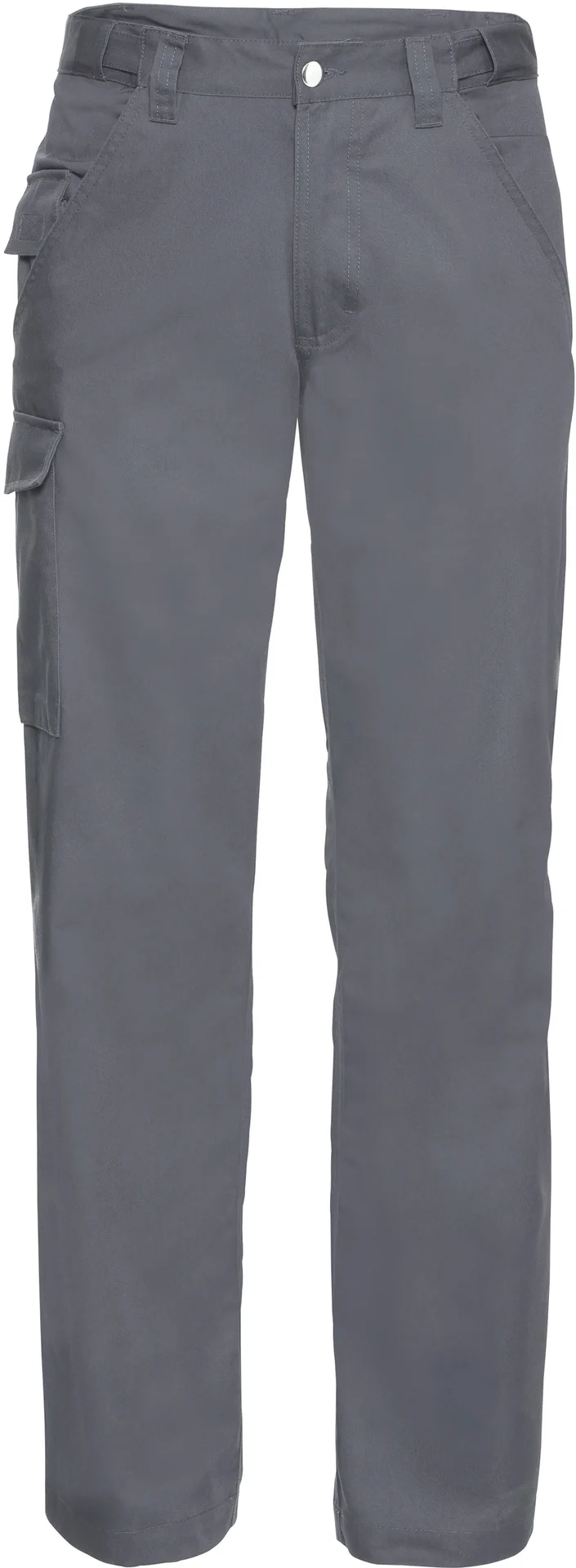 russell-r001m-poly-cotton-twill-trousers-convoygrey-front-3 Russell Workwear Polycotton Twill Trousers