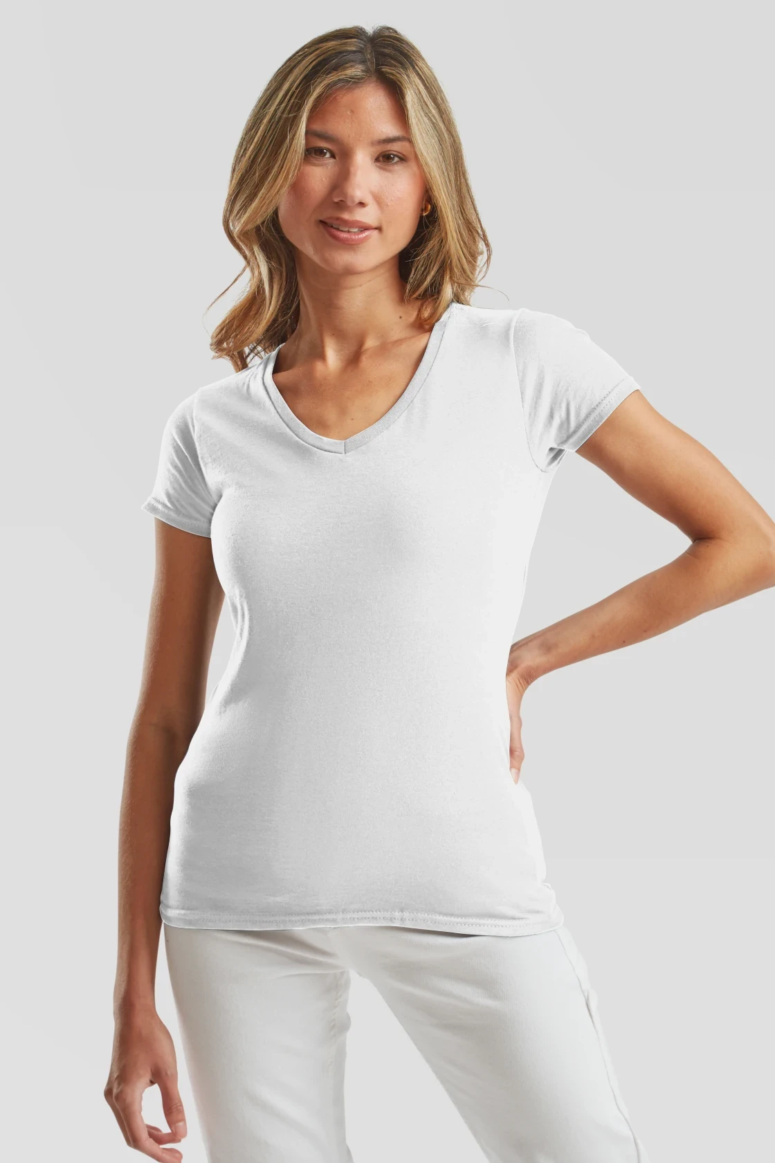 F.O.L. Ladies Iconic 150 V Neck T