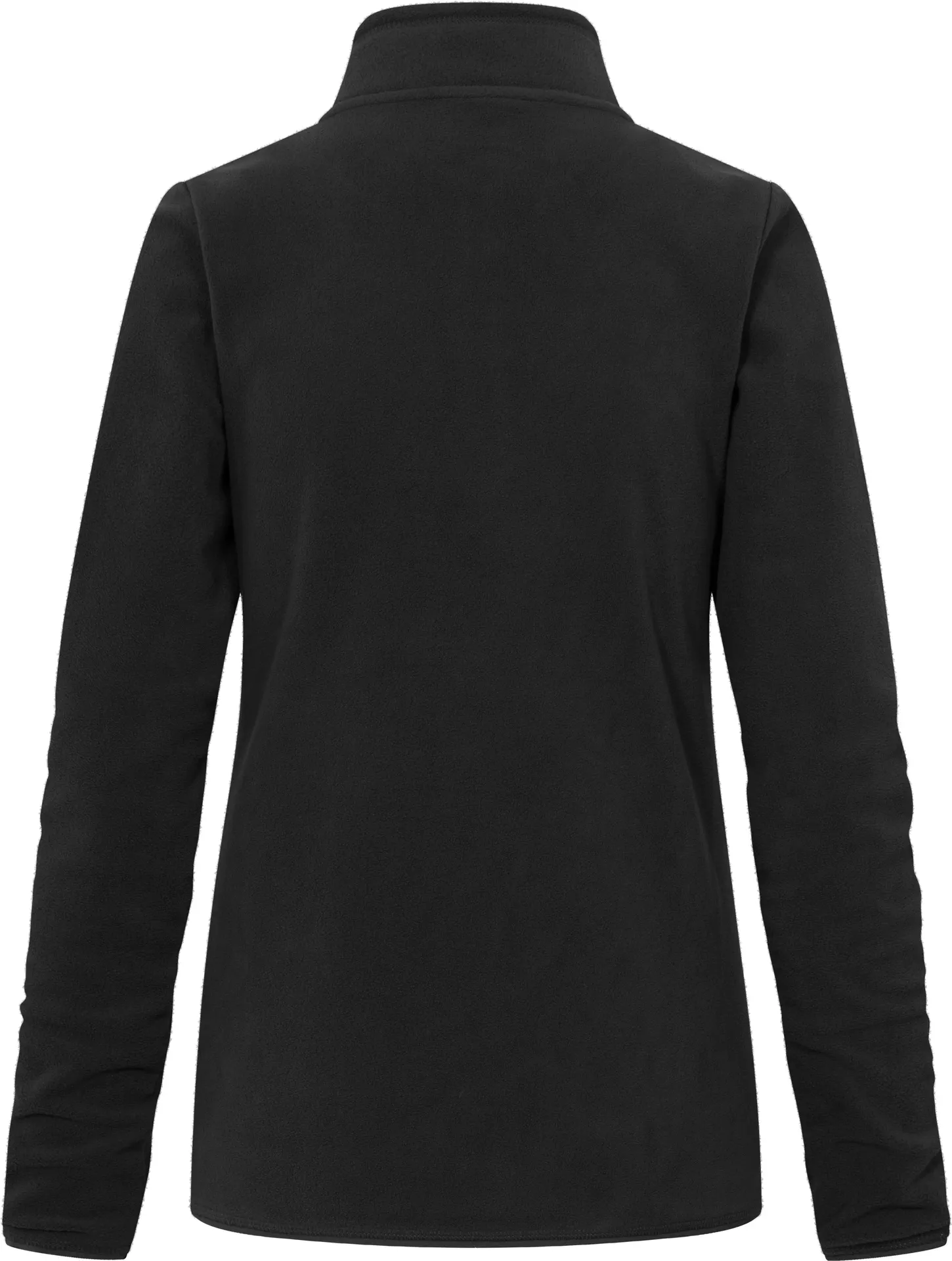promodoro-7925-womens-recycled-fleece-troyer-black-back-6 Promodoro Women´s Recycled Fleece Troyer