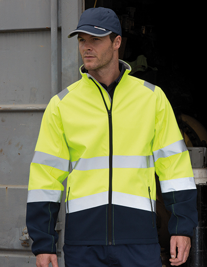 Result Printable Safety Softshell Jacket Result Printable Safety Softshell Jacket