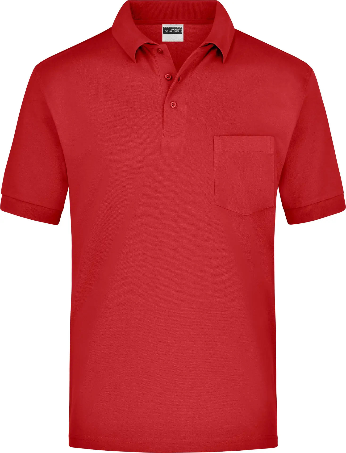 James & Nicholson Polo Piqué Pocket