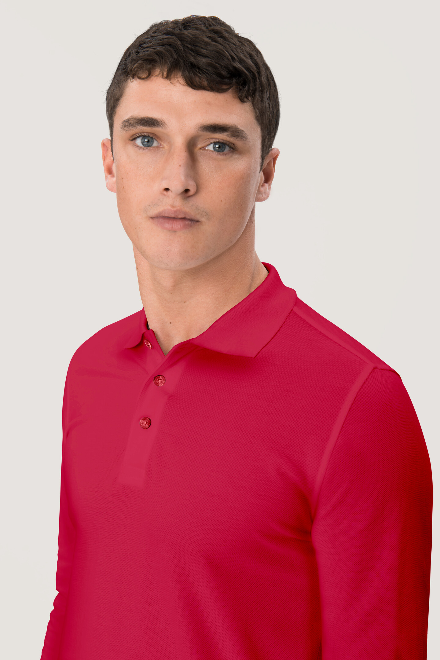 HAKRO Longsleeve-Poloshirt 820 Classic