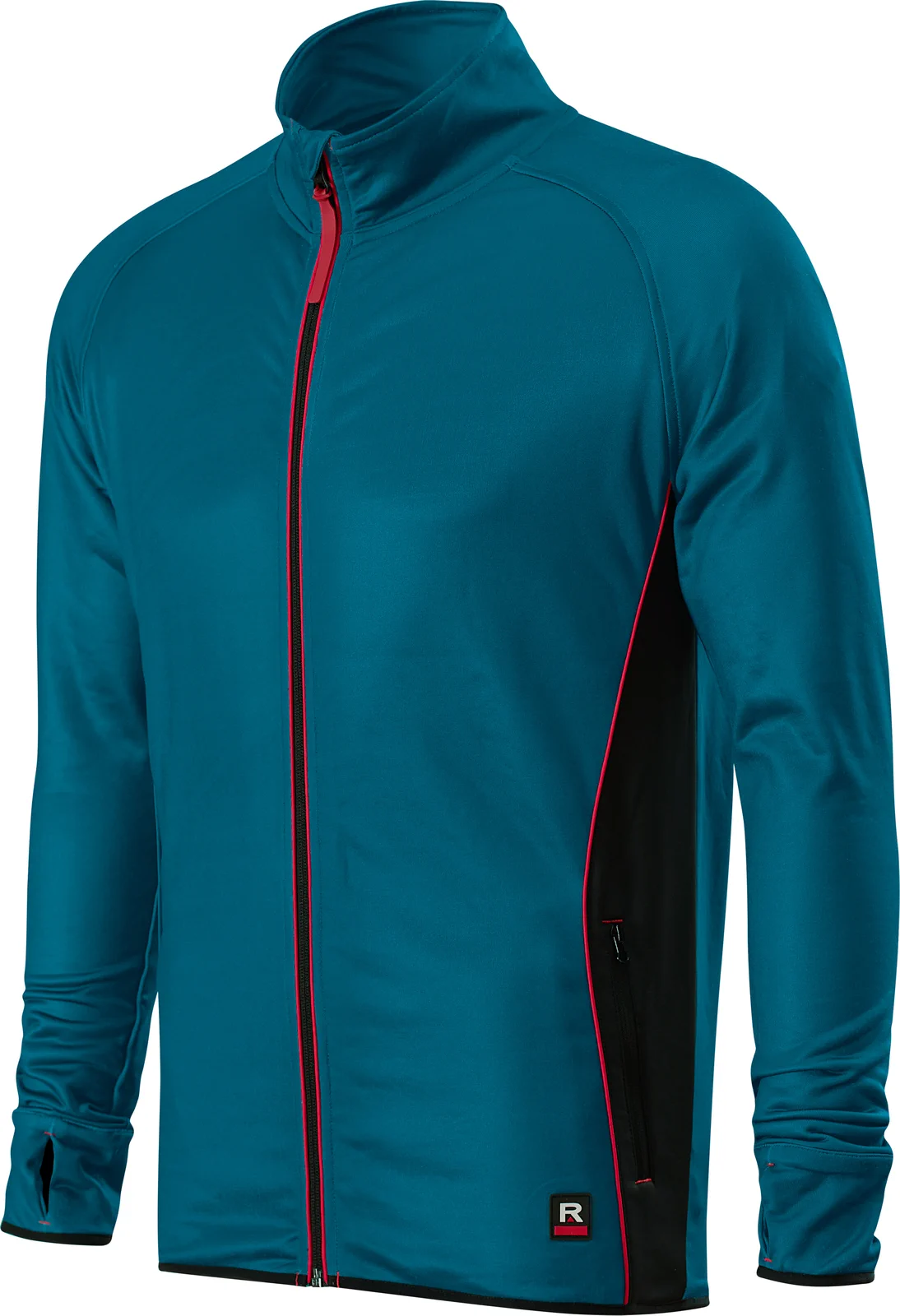rimeck-w41-stretch-fleece-vertex-petrolblau-left-3 RIMECK Stretch fleece Vertex W41