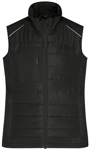 James & Nicholson Ladies Hybrid Vest 1821