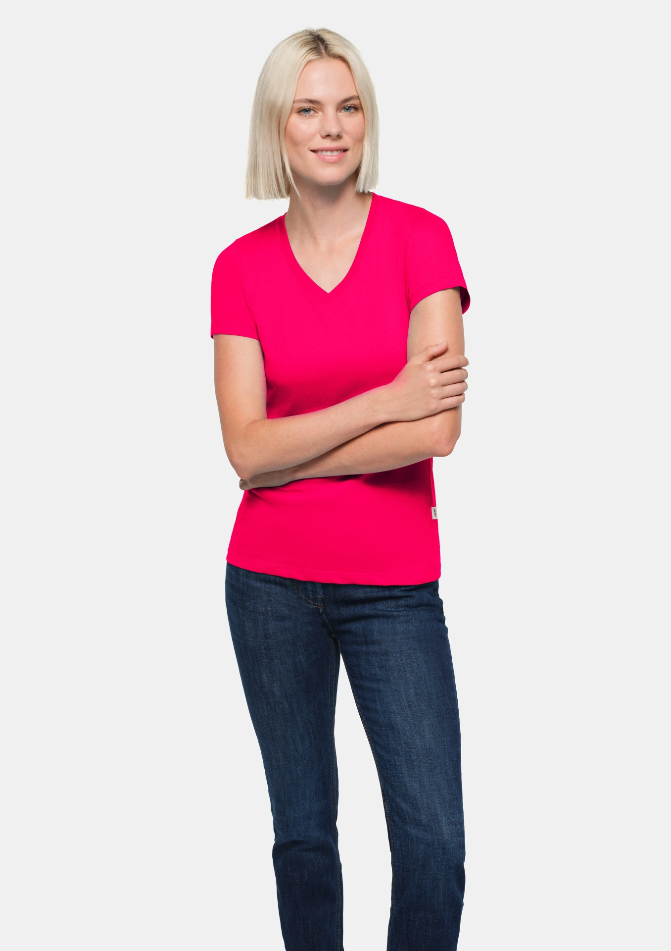 HAKRO Women-V-Shirt 126 Classic
