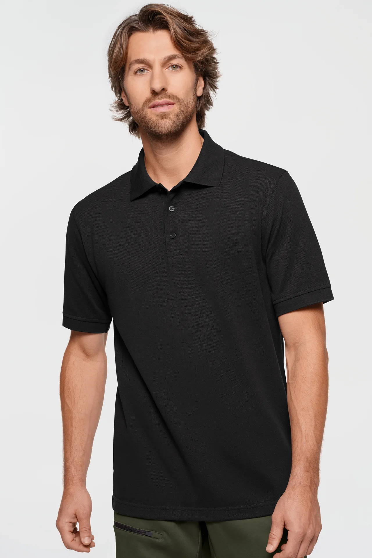 HAKRO  Label-Free Poloshirt 503 Heavy MIKRALINAR® ECO