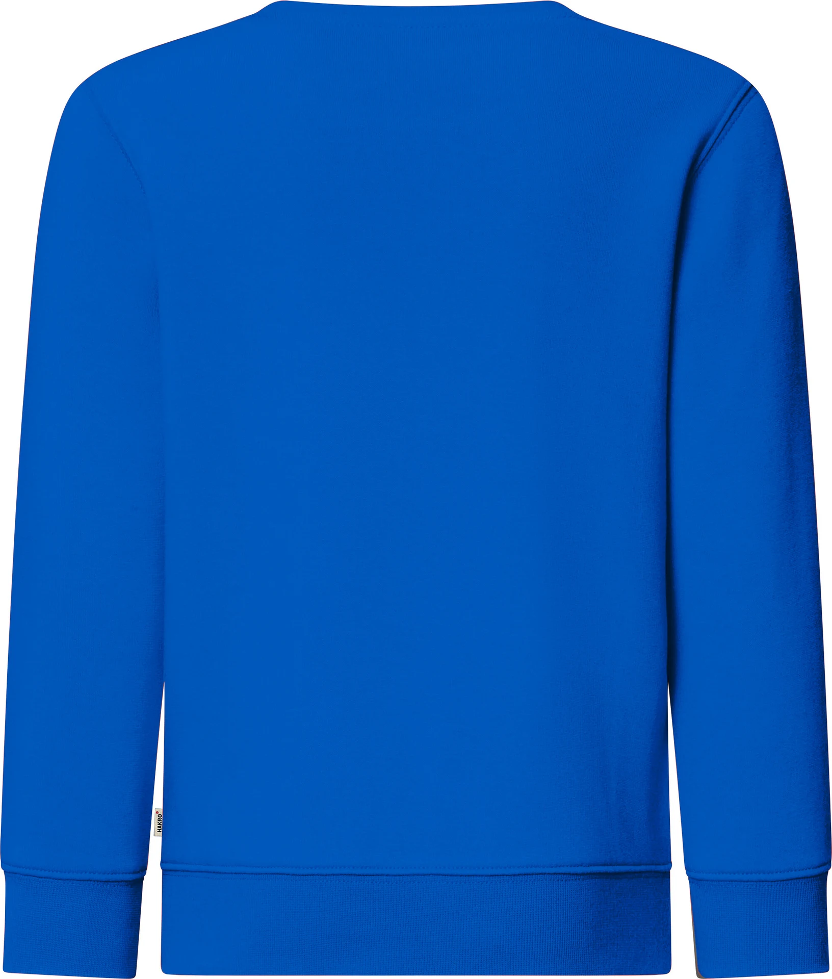 hakro-541-kinder-sweatshirt-bio-baumwolle-royalblau-3 HAKRO Kinder Sweatshirt 541 Bio-Baumwolle