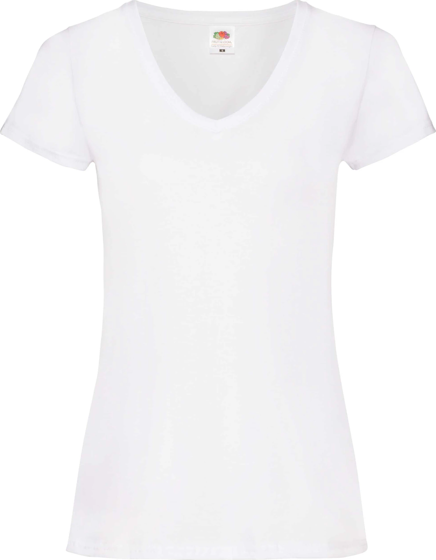 F.O.L. Lady-Fit Valueweight V-Neck T