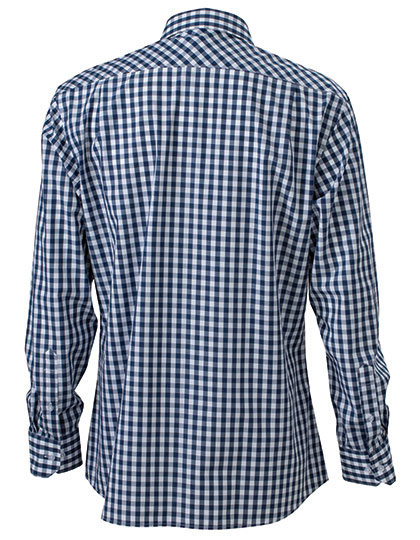 James & Nicholson Men's Checked Shirt 