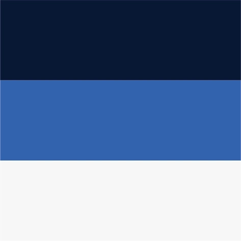 french navy/sapphire blue/white