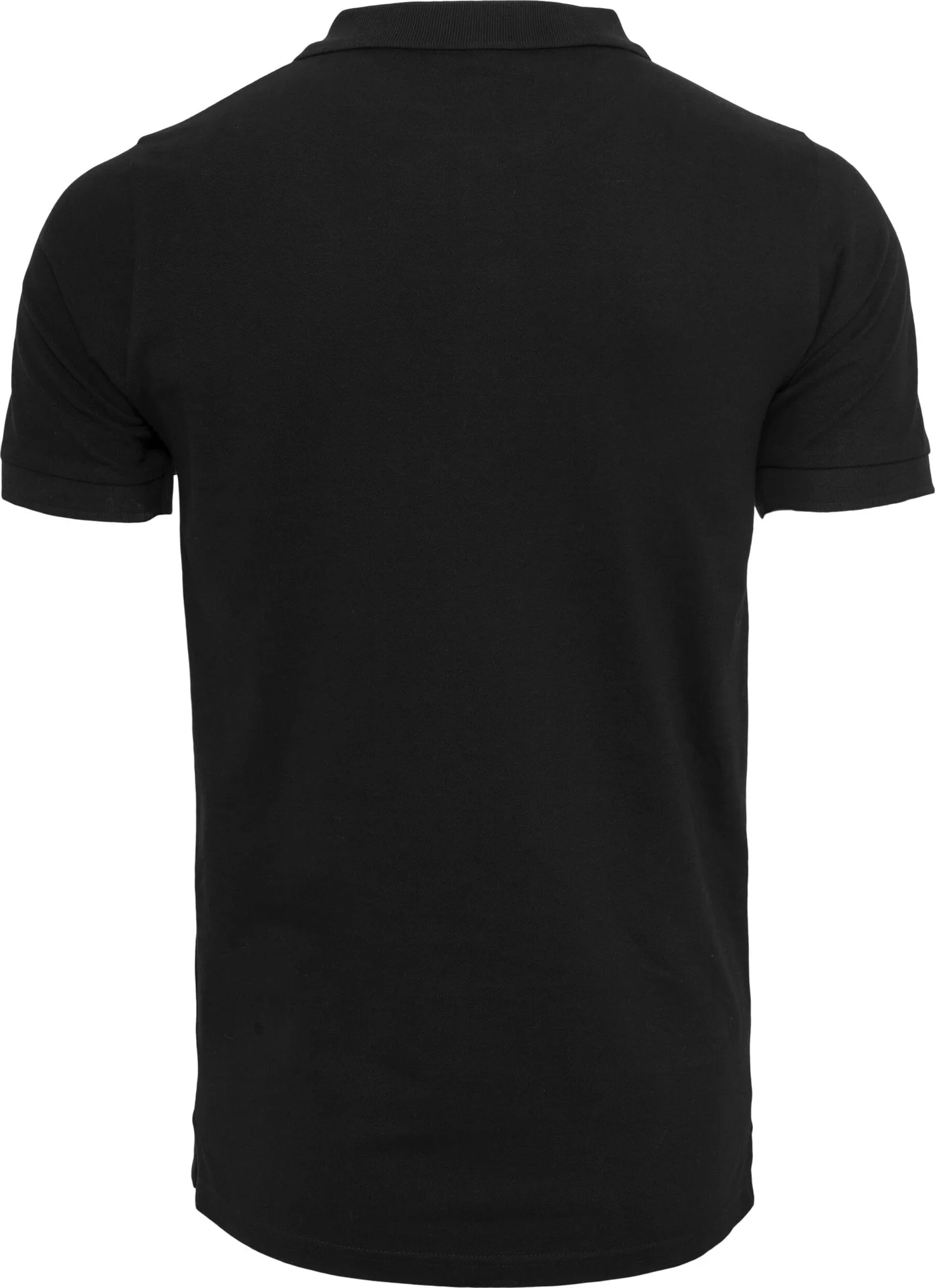 BuildYourBrand-BY008-polo-pique-shirt-black-back-8 Build Your Brand Polo Piqué Shirt