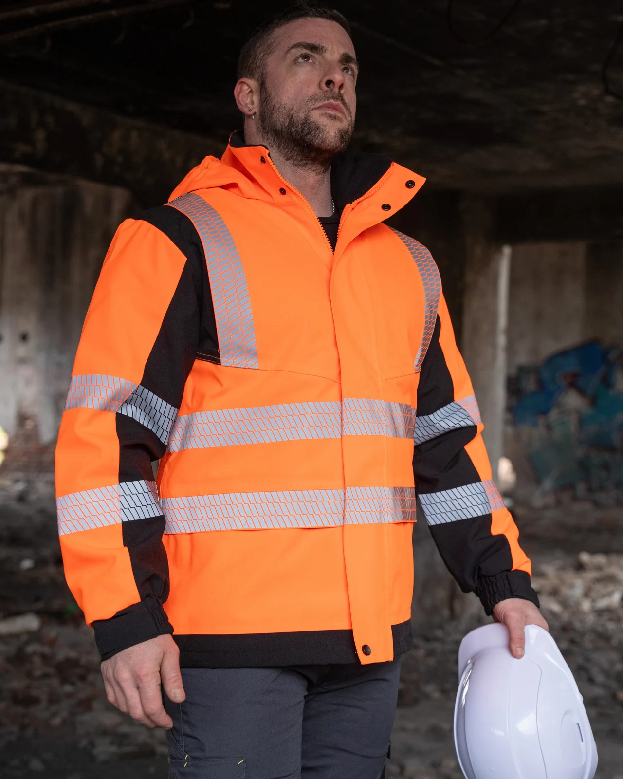 korntex-kxbrsshrj-premium-printable-hi-vis-softshell-safety-jacket-copenhagen-signalorange-model-0 Korntex Premium Hi-Vis Softshell Regenjacke (Printable) Copenhagen