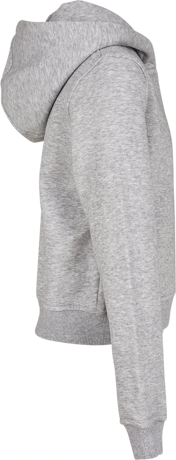 Build Your Brand Girls Cropped Sweat Hoody