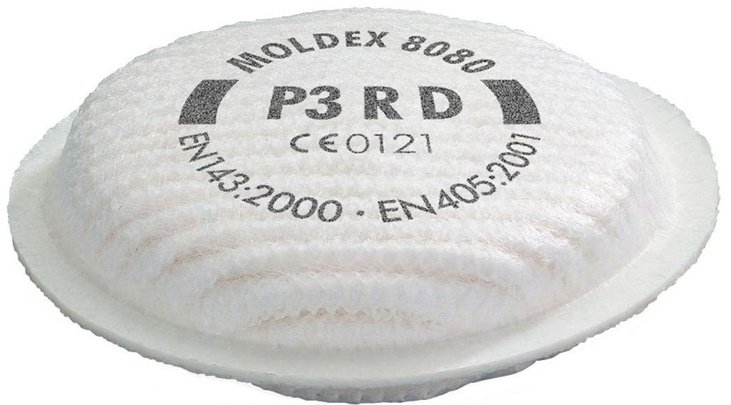 MOLDEX Serie 8000 Partikelfilter 8080 P3 R D MOLDEX Serie 8000 Partikelfilter 8080 P3 R D