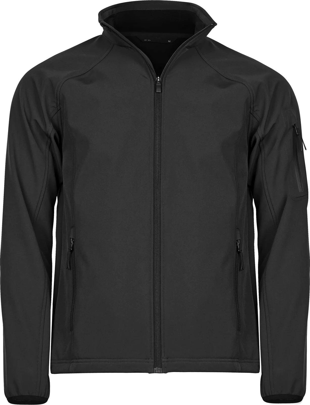 tee-jays-9510-mens-lightweight-performance-softshell-jacket-black-front-1 Tee Jays Leightweight Performance Softshell