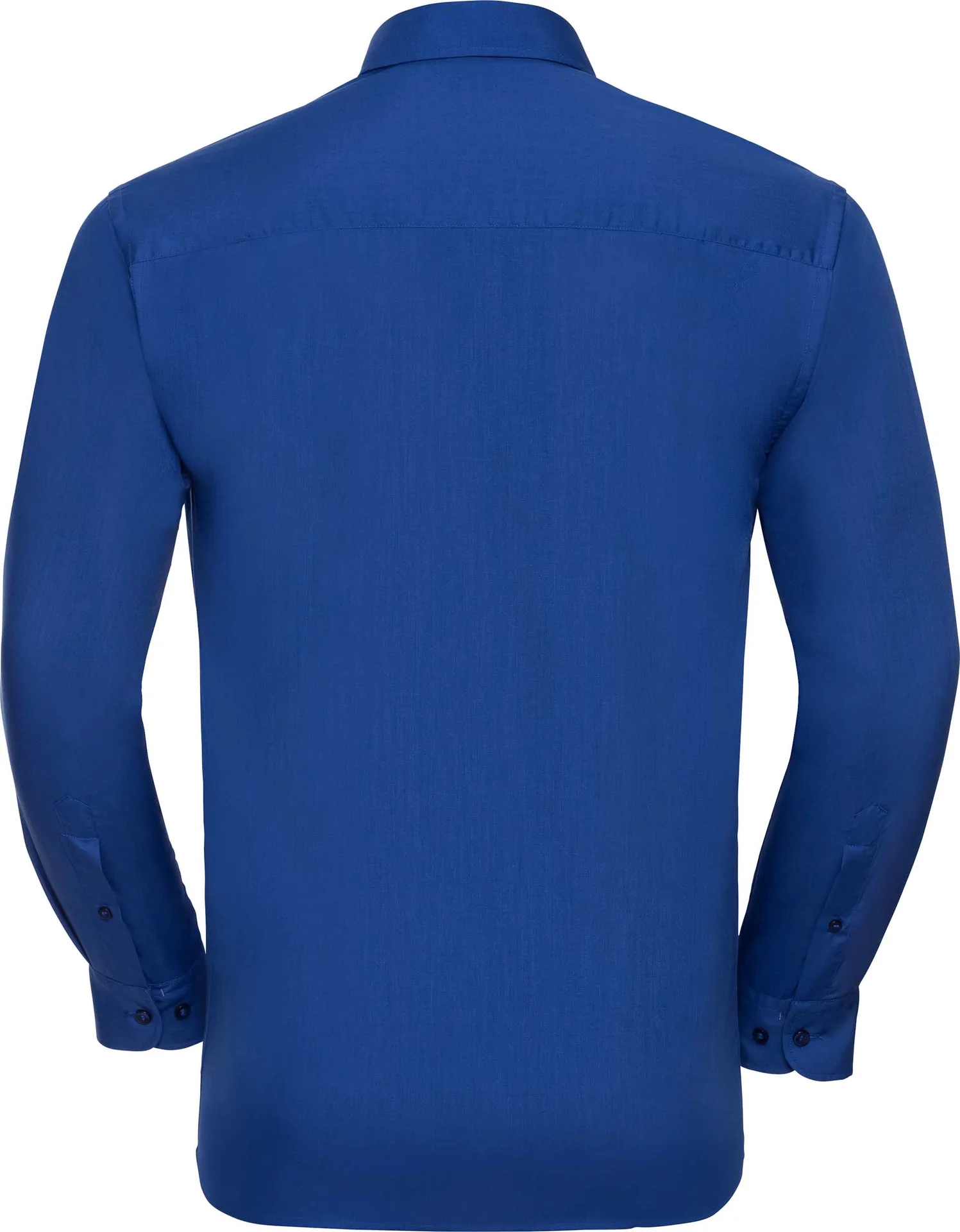 Russell Men's Long Sleeve Polycotton Easy Care Poplin Shirt