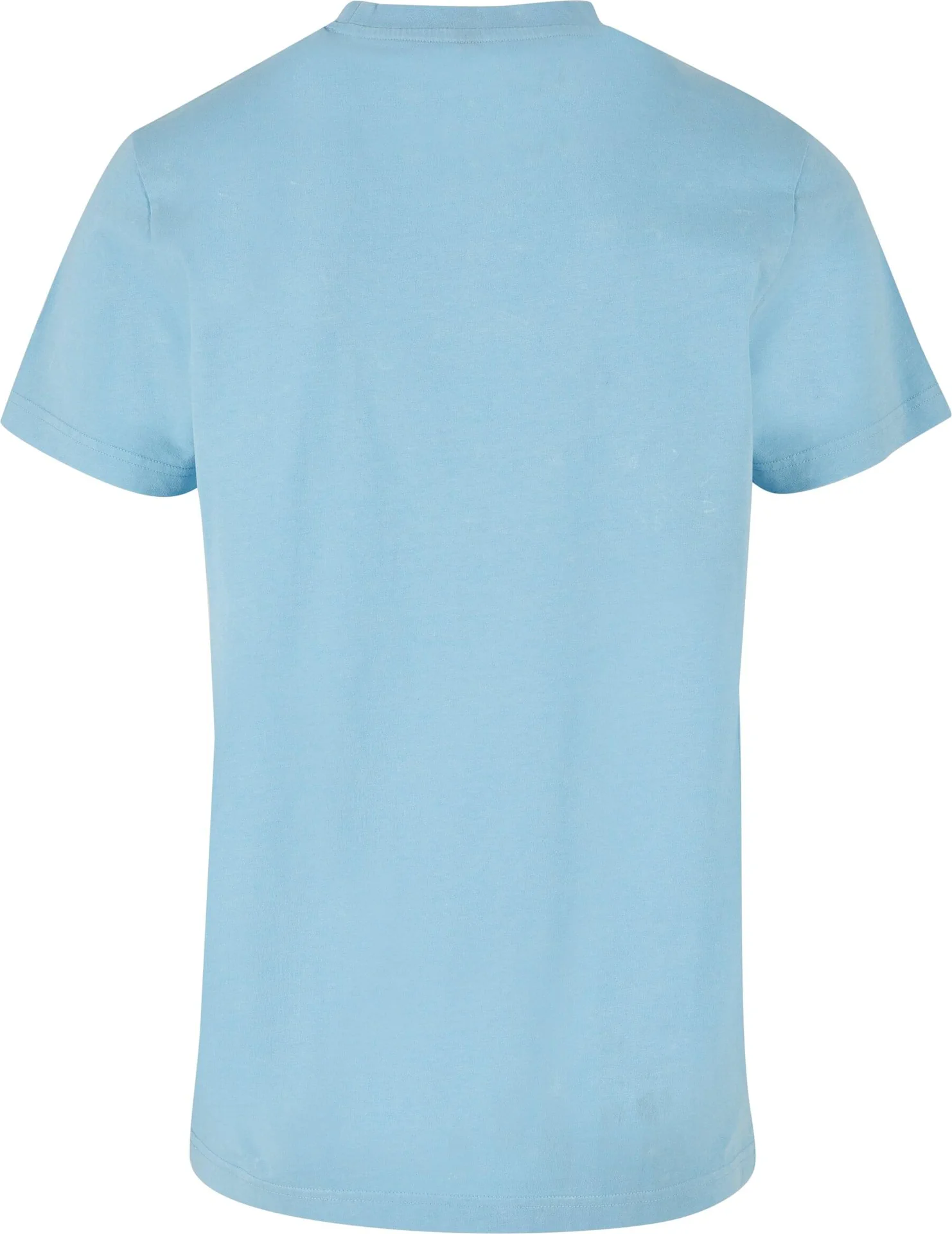 BYB-BY190-acid-washed-round-neck-t-shirt-balticblue-back-7 Build Your Brand Acid Washed Round Neck Tee
