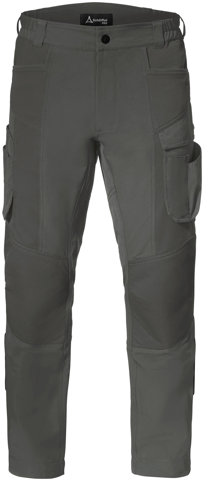 schoeffel-pro-7502-bulldozer-hose-dunkelgrau-front-1 Schöffel PRO 7502 BULLDOZER Full-Stretch-Arbeitshose