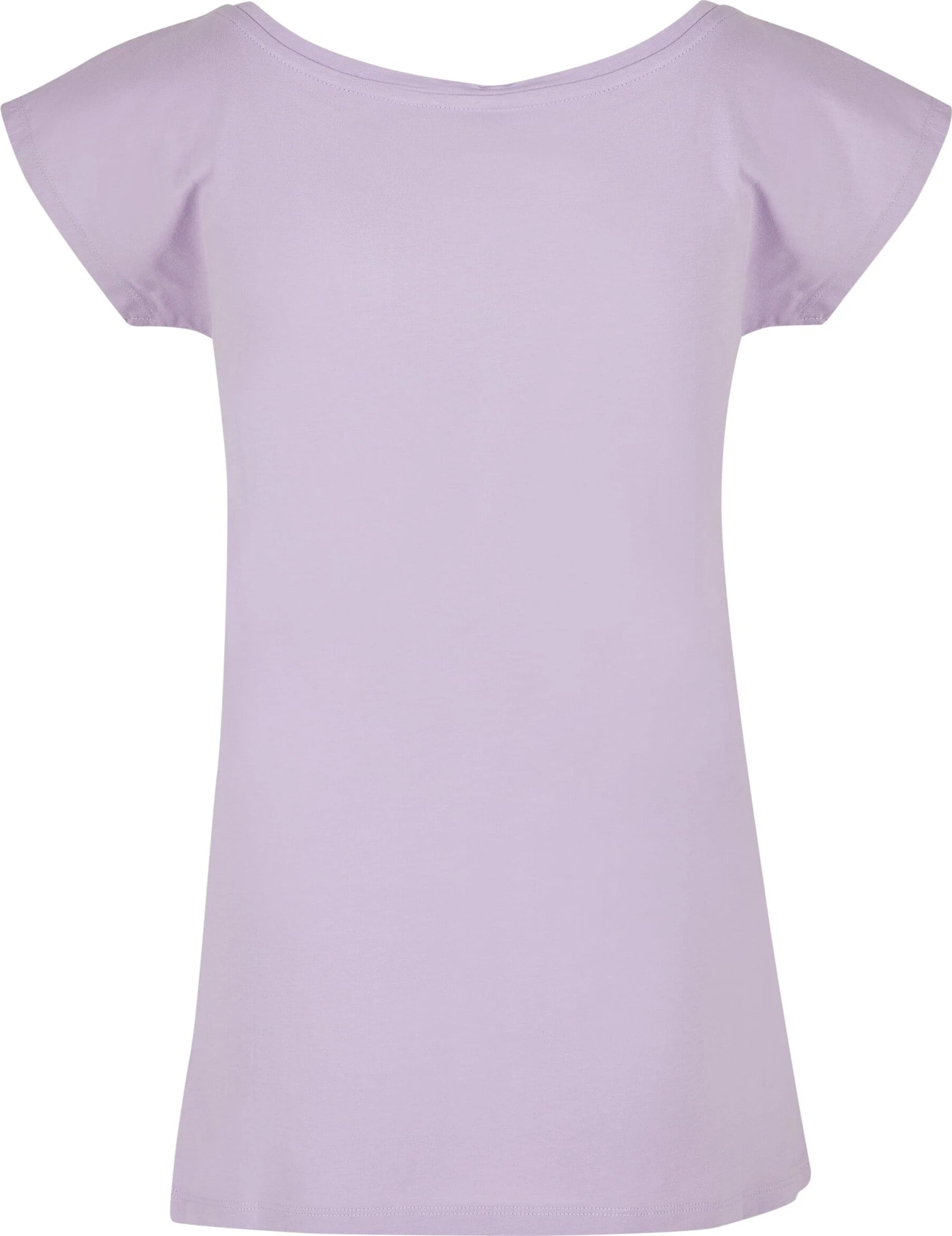 Build Your Brand Ladies Wide Neck Tee