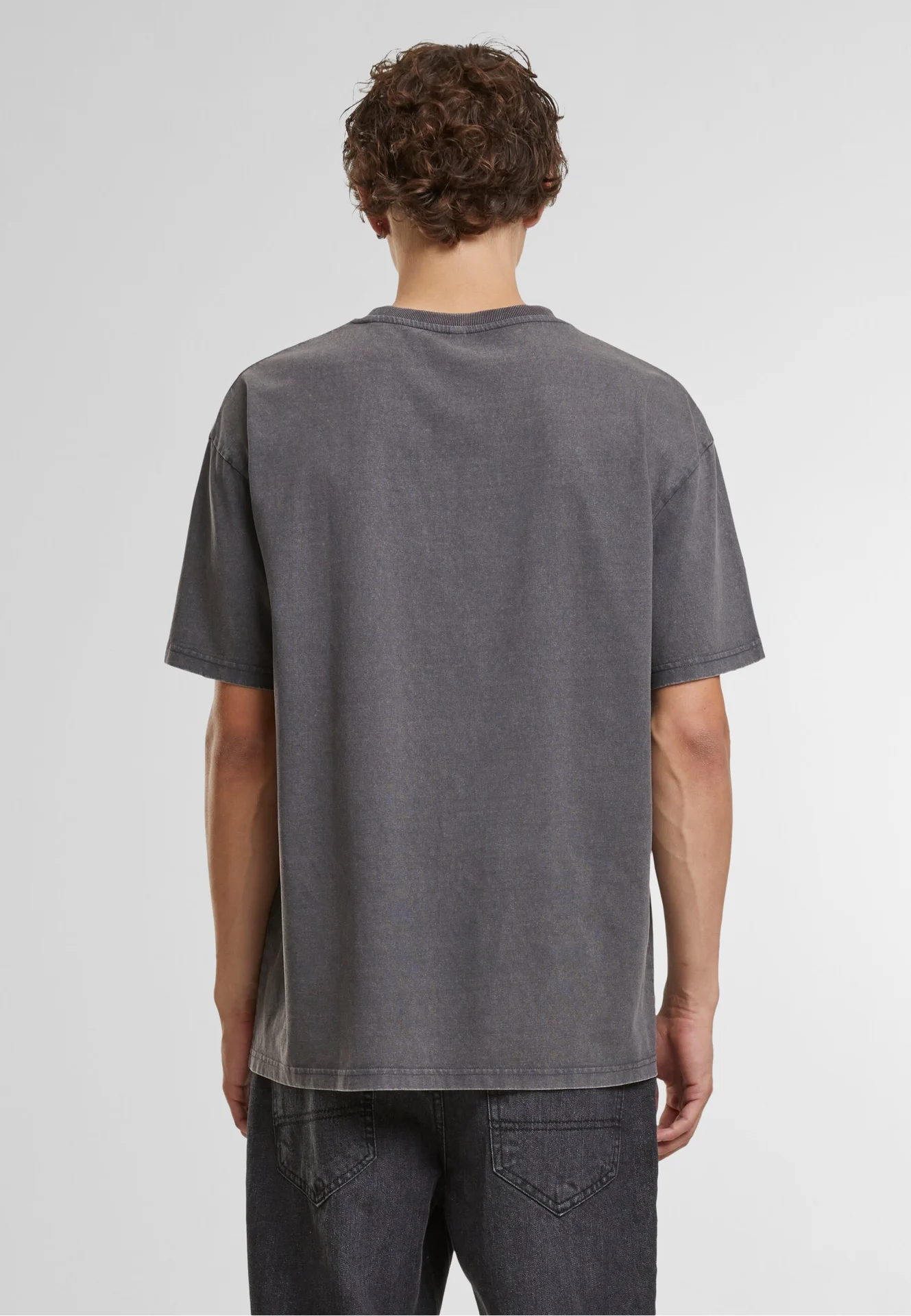 BYB-BY307-vintage-heavy-loose-t-shirt-magnet-model-2 Build Your Brand Vintage Heavy Loose Tee