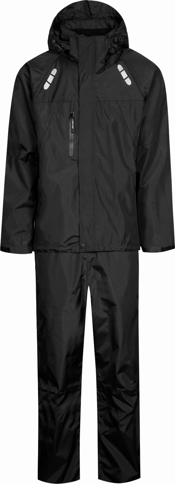 lyngsoe-fox3041-atmungsaktives-leichtes-regen-set-schwarz-front-1 Lyngsøe FOX3041 Atmungsaktives leichtes Regen-Set