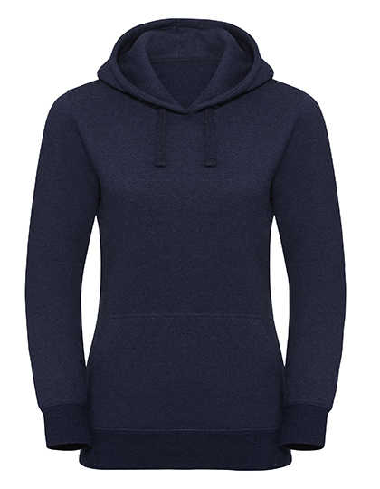 Russell Ladies` Authentic Melange Hooded Sweat Russell Ladies` Authentic Melange Hooded Sweat
