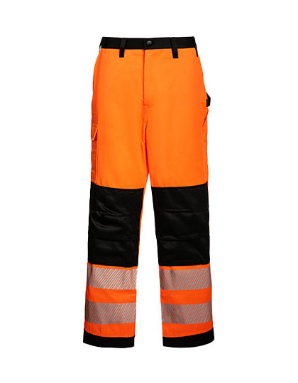 signal orange/black
