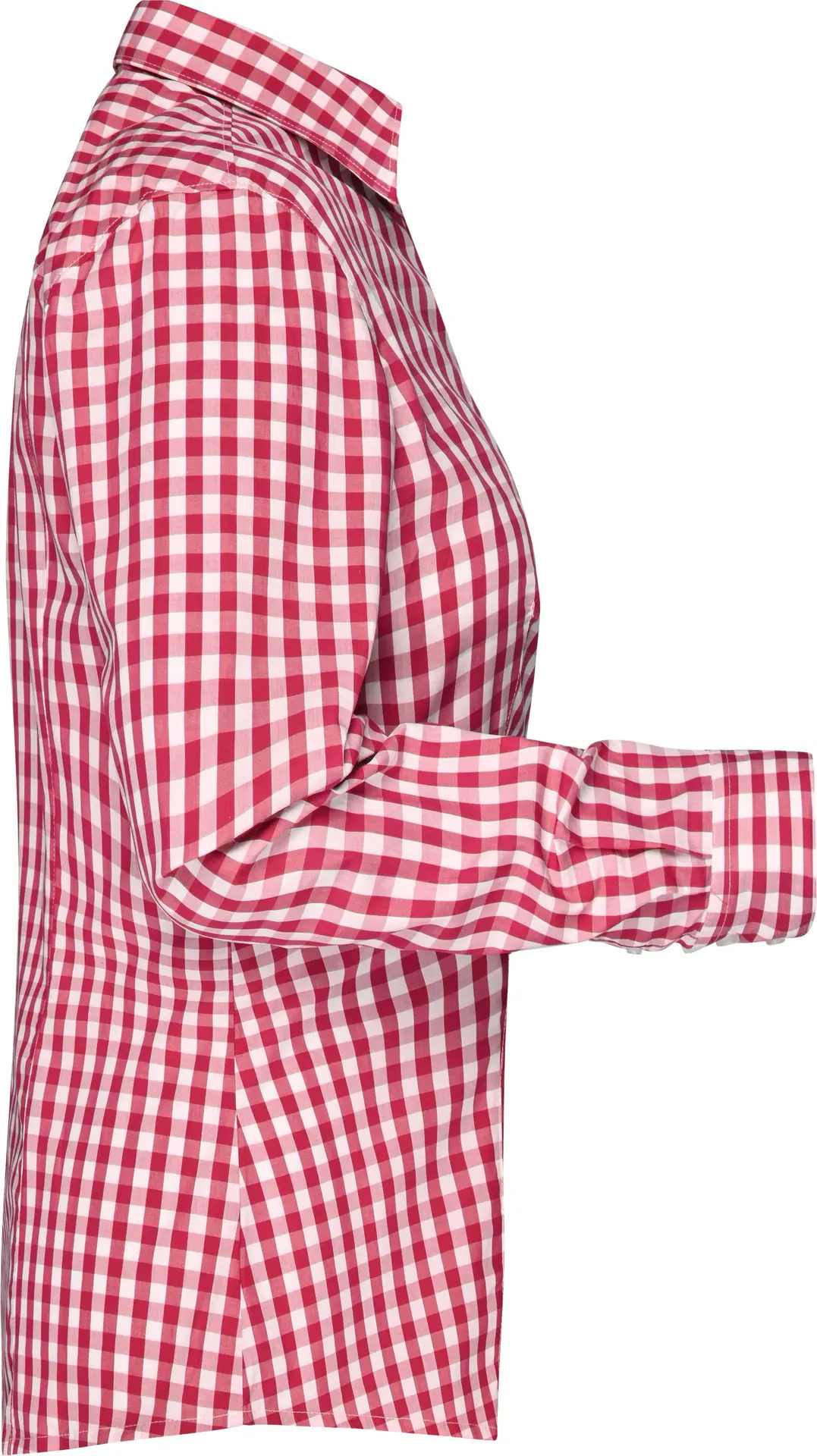 James & Nicholson Ladies Checked Blouse 