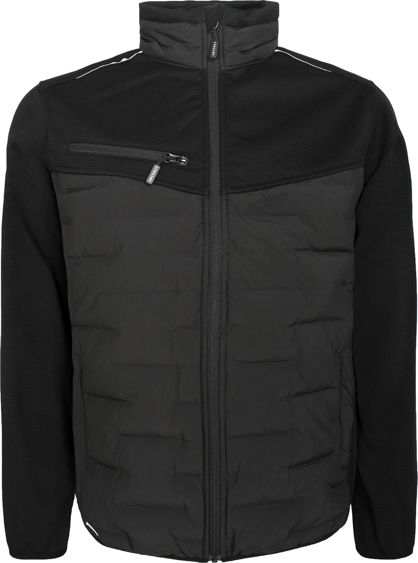 lyngsoe-f2161-gesteppte-hybridjacke-schwarz-front-1 Lyngsøe F2161 Gesteppte Hybridjacke